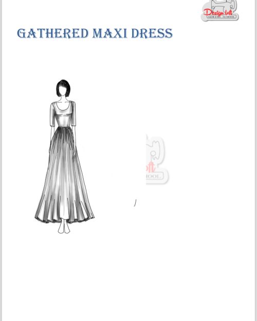 Gathered Maxi Dress