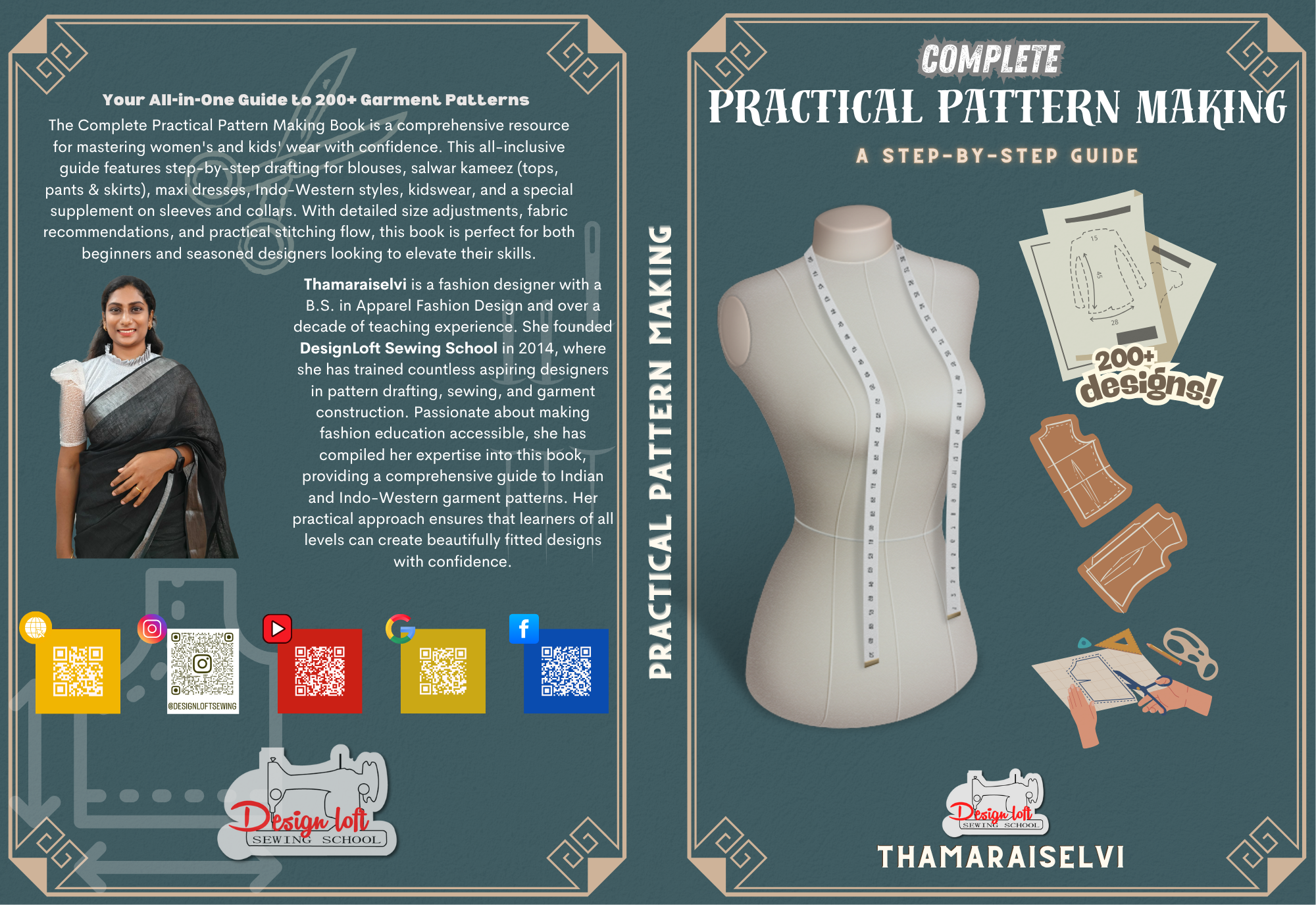 Complete Practical Pattern Making Ebook (English) – Design Loft Sewing